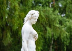 marble statue of woman